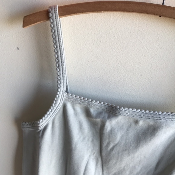 NWT Madewell THOMPSON CAMI TANK size Large ashen sage green - Picture 7 of 9